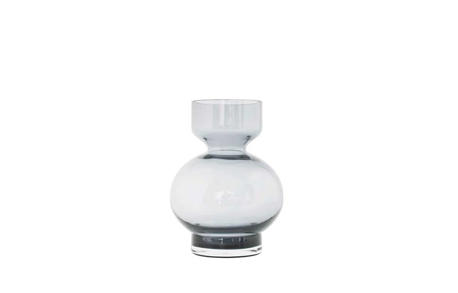 Vase, Lowa, Grey, H16cm, Wl0312