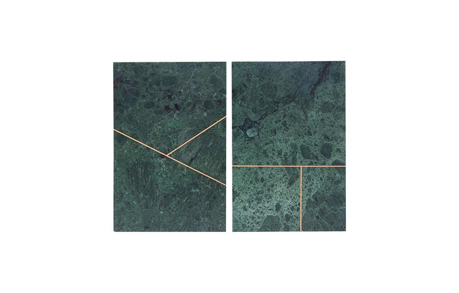 Board, Marble, Green, 20X30cm, sa0620
