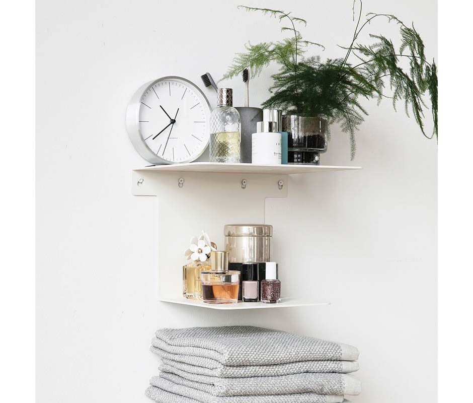 Clock, Hannah, Silver, Ø15cm, ea0701