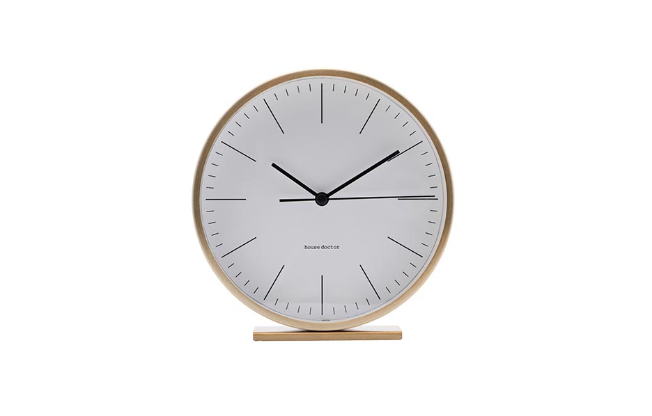 Clock, Hannah, Gold, Ø15cm, ea0700