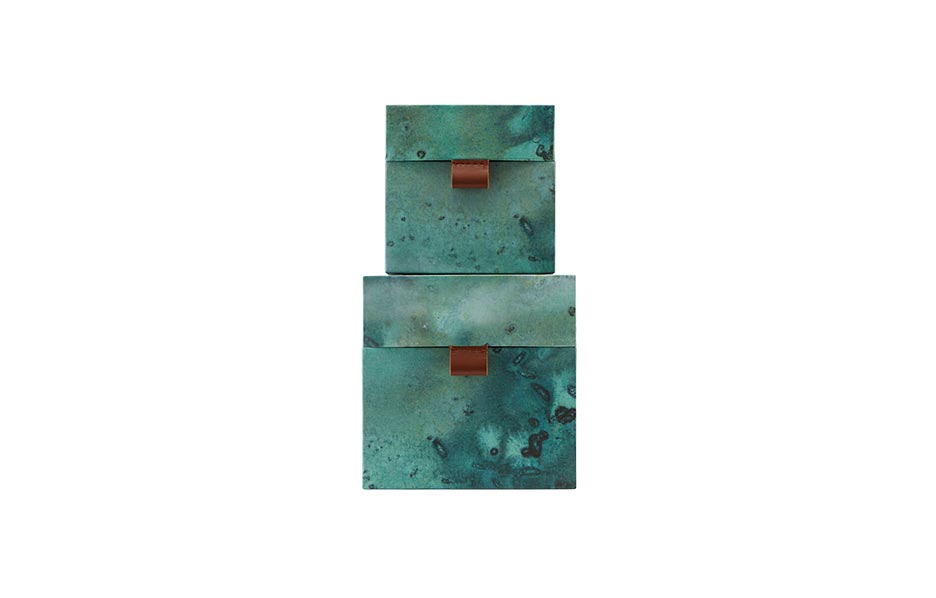 Storages, Earth, Green, 12x12x12cm, sk1519