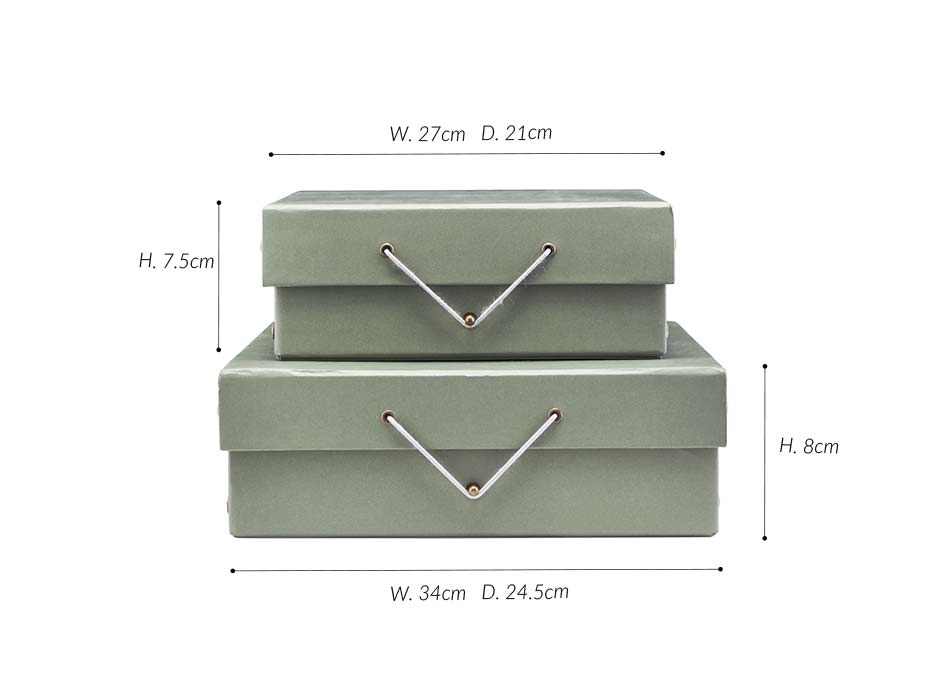 Storage, Grey, 34×24.5x8cm, mgsk1654