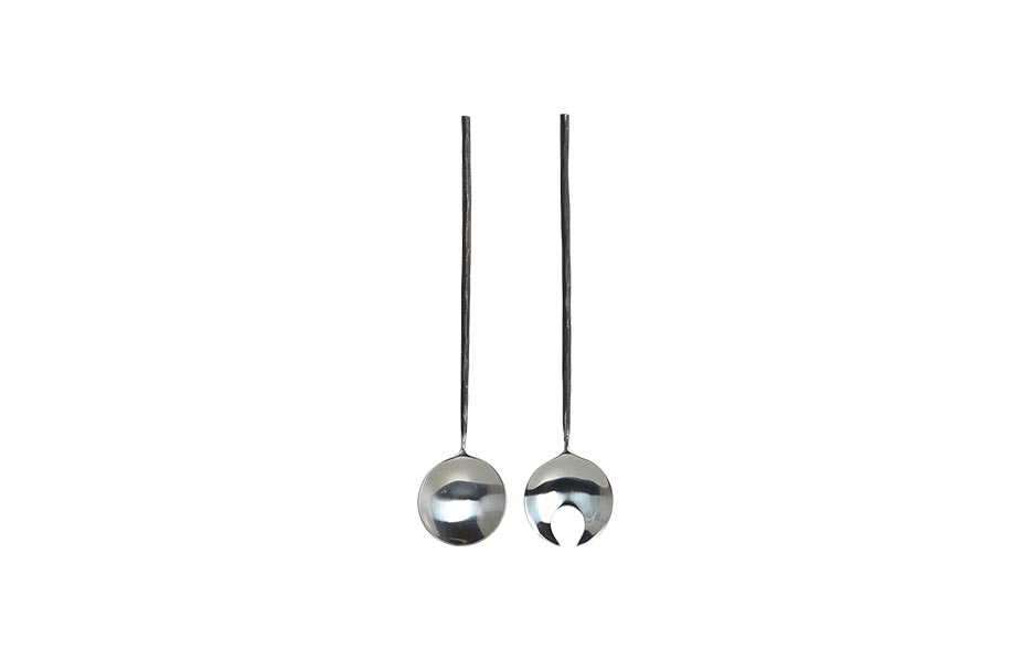 Salad servers, Style, Silver, 30cm, ms0146