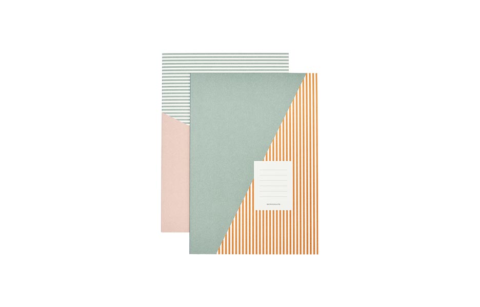 Note book, Stripes Combo, Etc, 29.7x21cm, mgac0102