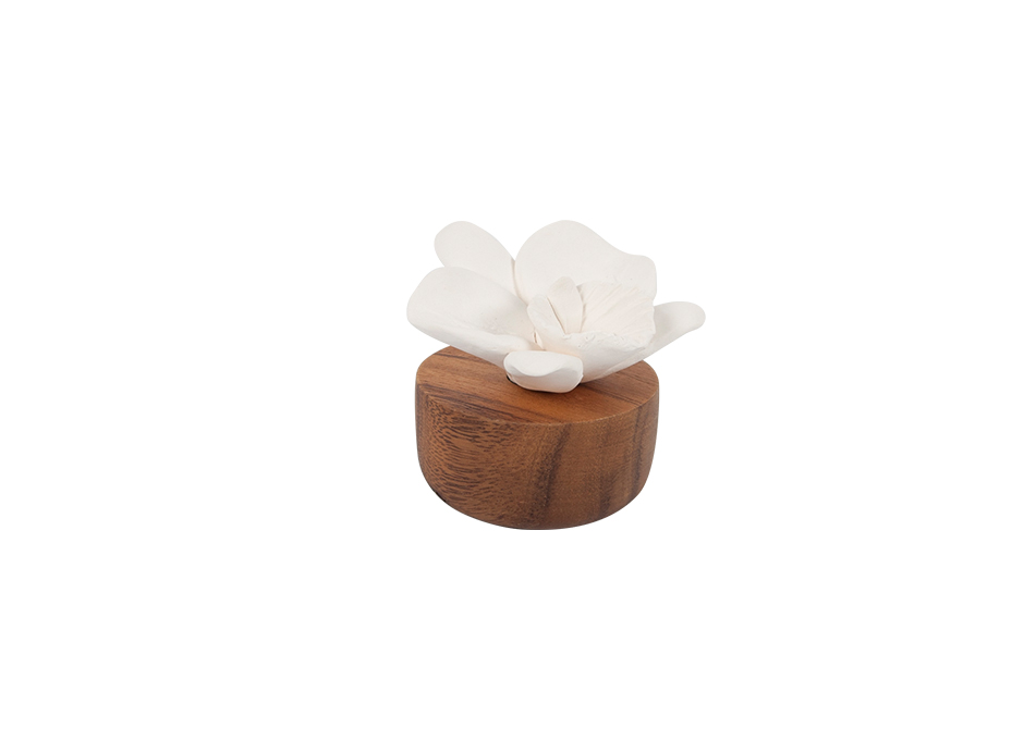 Flower Refreshment Jasmine, White, Dia. 7 x 6cm, 430J