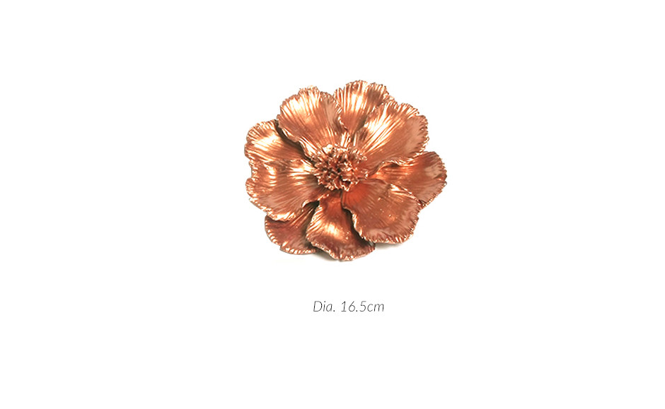 Cosmos Wall D?cor M, Copper, Dia. 16.5cm, 511M