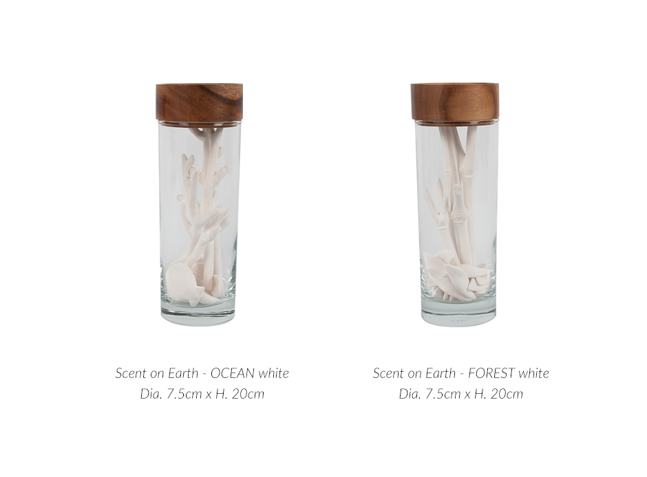 Scent on Earth-FOREST, White, Dia. 7.5 x 20cm, 521FT
