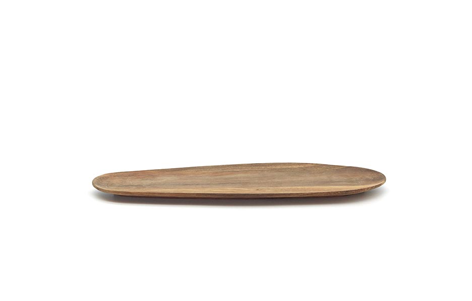 FREE FORM TRAY (L), Wood, 15.2x44x2cm, KDTD 513LG