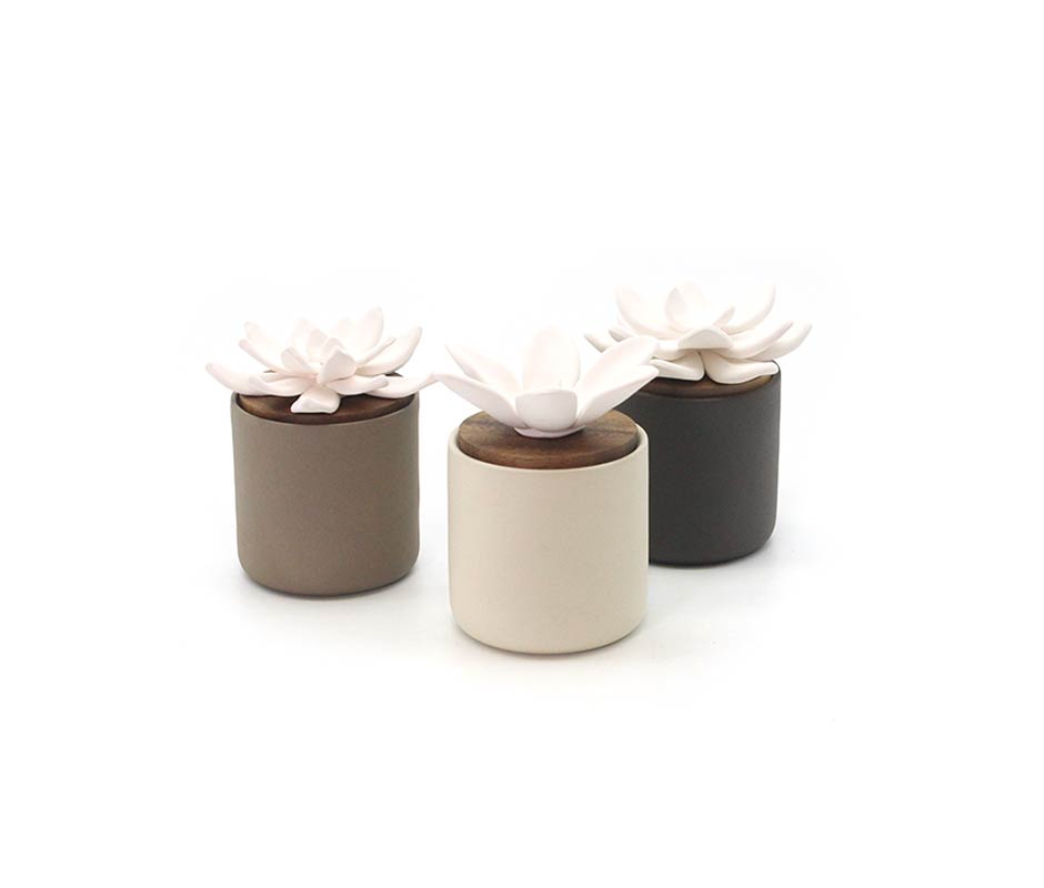 BLOOMSTER (BLACK), Black, Ø10x11cm, KDTD 546BK