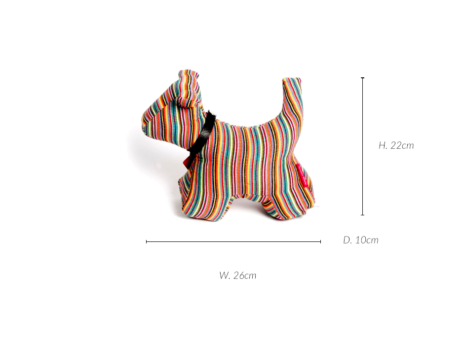 Dog DB, Summer Stripe, 22 x 26 x 10cm, DODBSS
