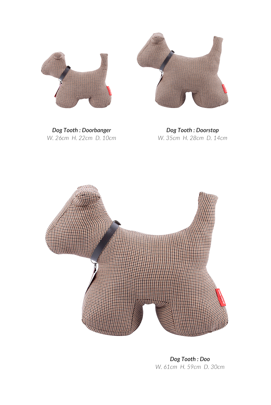 Dog DS, Dog Tooth, 28 x 35 x 14cm, DODSDT