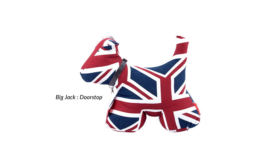 Dog DS, Union Jack, 28 x 35 x 14cm, DSDOBJC