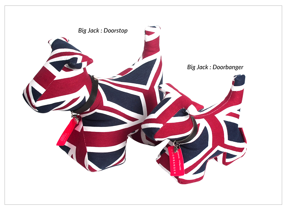 Dog DS, Union Jack, 28 x 35 x 14cm, DSDOBJC