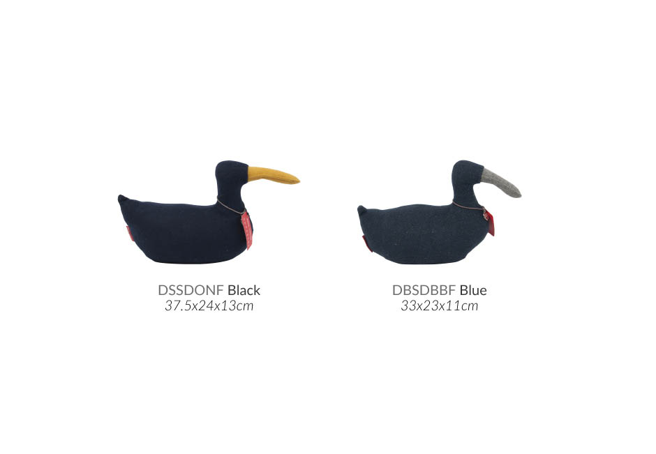 Sitting Duck Door Stop, Old Navy Felt, 37.5x24x13cm, DSSDONF