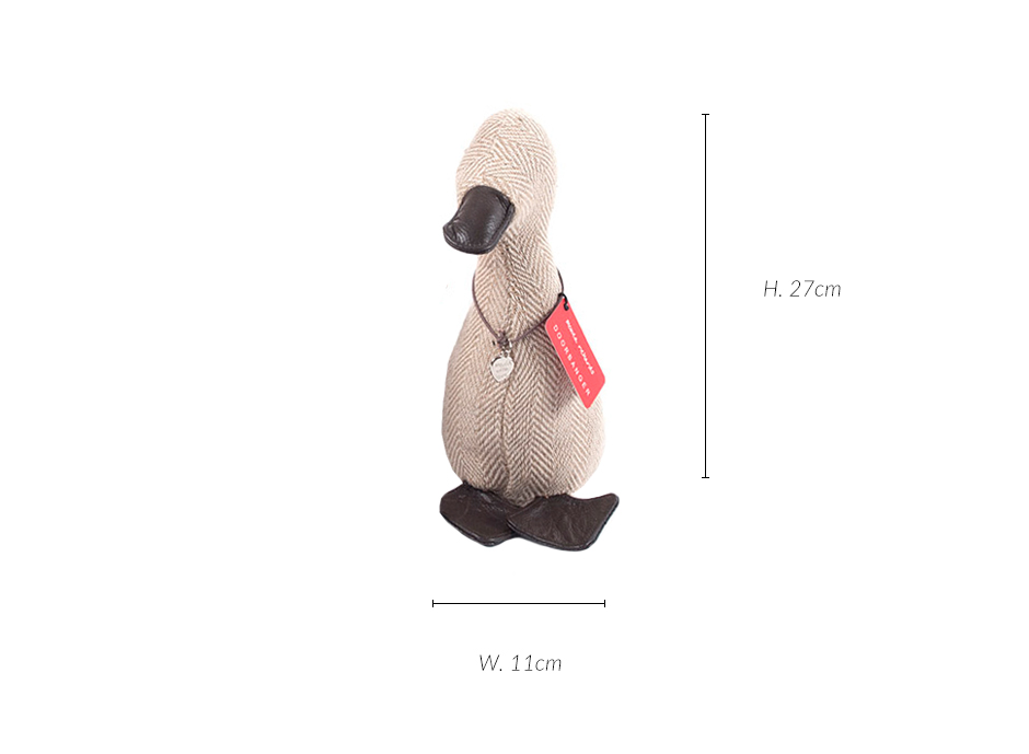 Duckling DB, Herring Bone, 11 x 20 x 27cm, DUDBHB