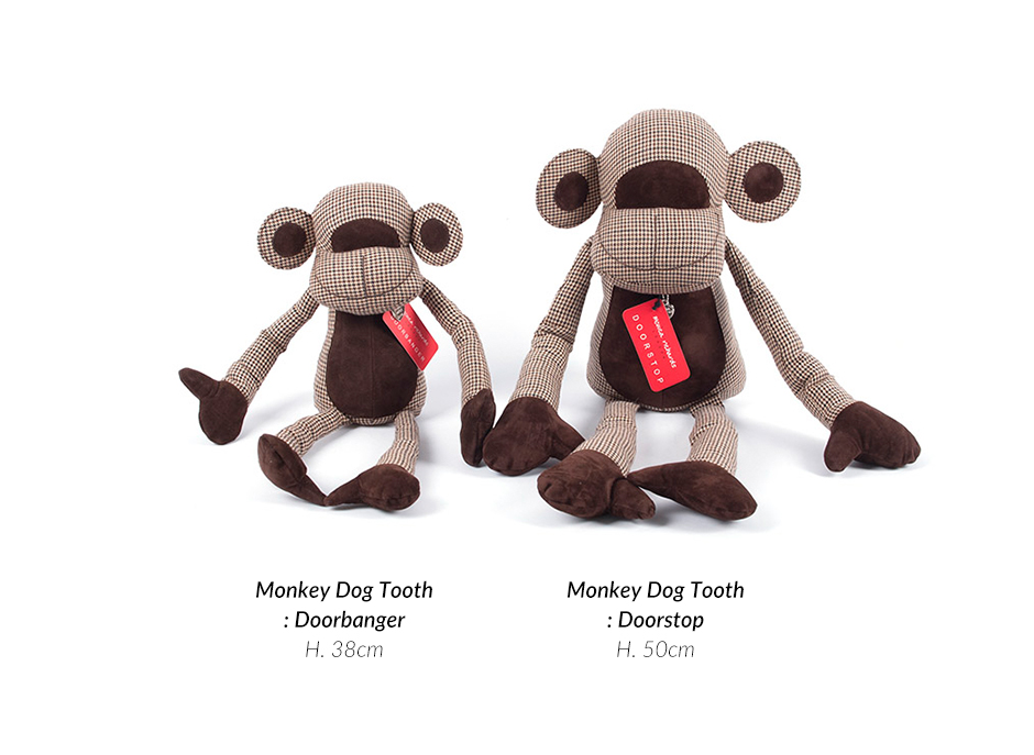 Monkey DB, Dog Tooth, 38cm, MKDBDT
