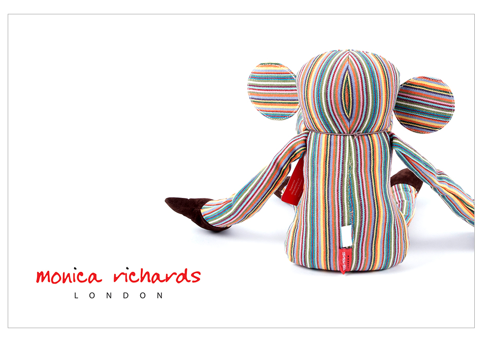 Monkey DB, Summer Stripe, 38cm, MKDBSS