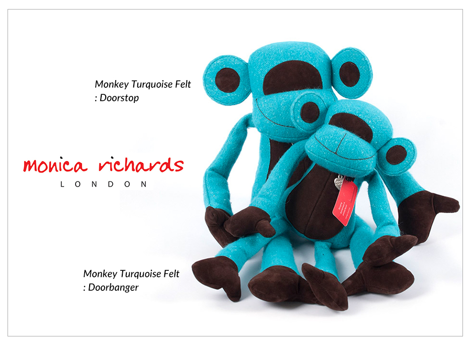 Monkey DB, Slubby Blue, 38cm, MKDBTF