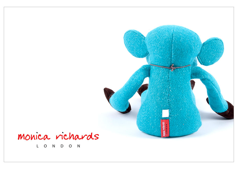 Monkey DB, Slubby Blue, 38cm, MKDBTF
