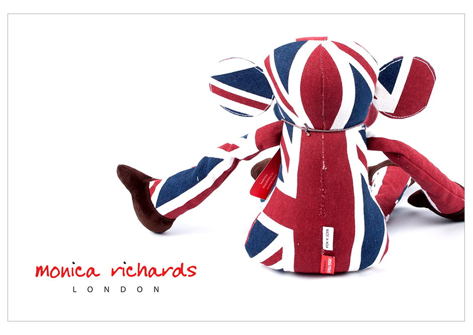 Monkey DB, Union Jack, 38cm, MKDBUJ