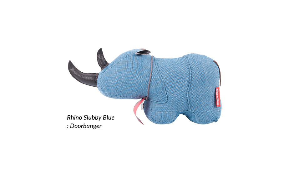 Rhino DB, Slubby Blue, 30 x 16 x 9cm, RHDBSB