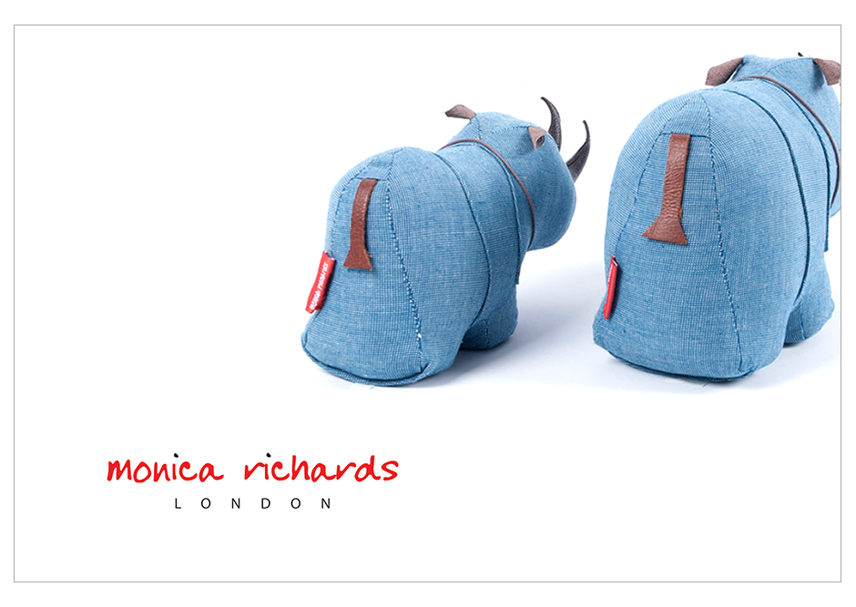 Rhino DB, Slubby Blue, 30 x 16 x 9cm, RHDBSB