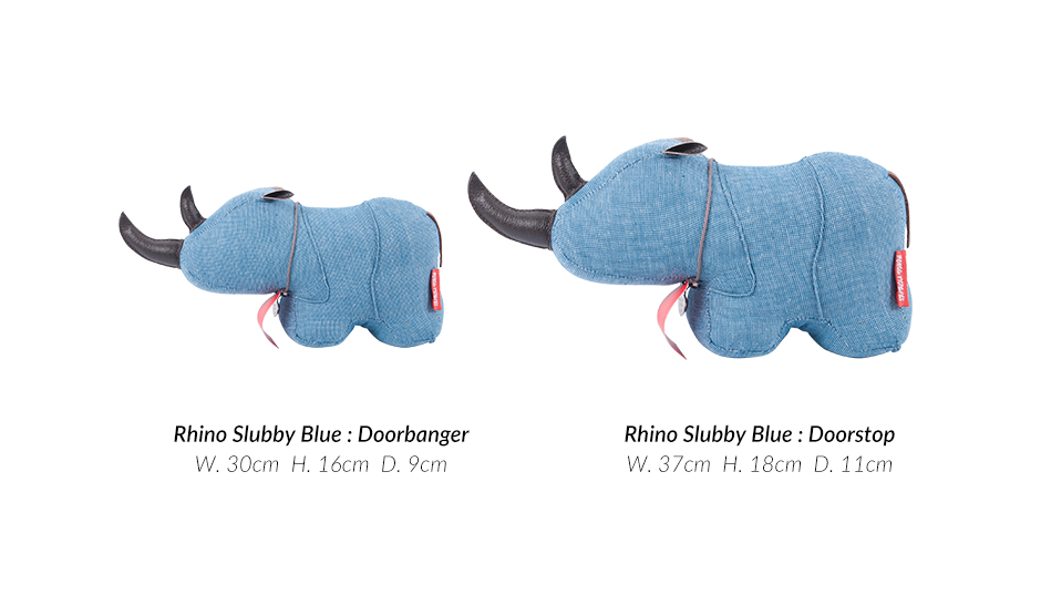 Rhino DB, Slubby Blue, 30 x 16 x 9cm, RHDBSB