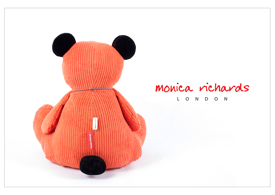 Teady Bear DS, Orange Cord, 28 x 28cm, TBDSOC