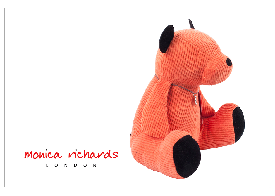Teady Bear DS, Orange Cord, 28 x 28cm, TBDSOC