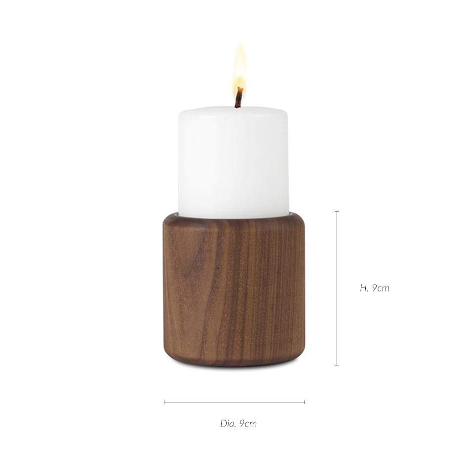 Baldur 9cm1 pcs Walnut