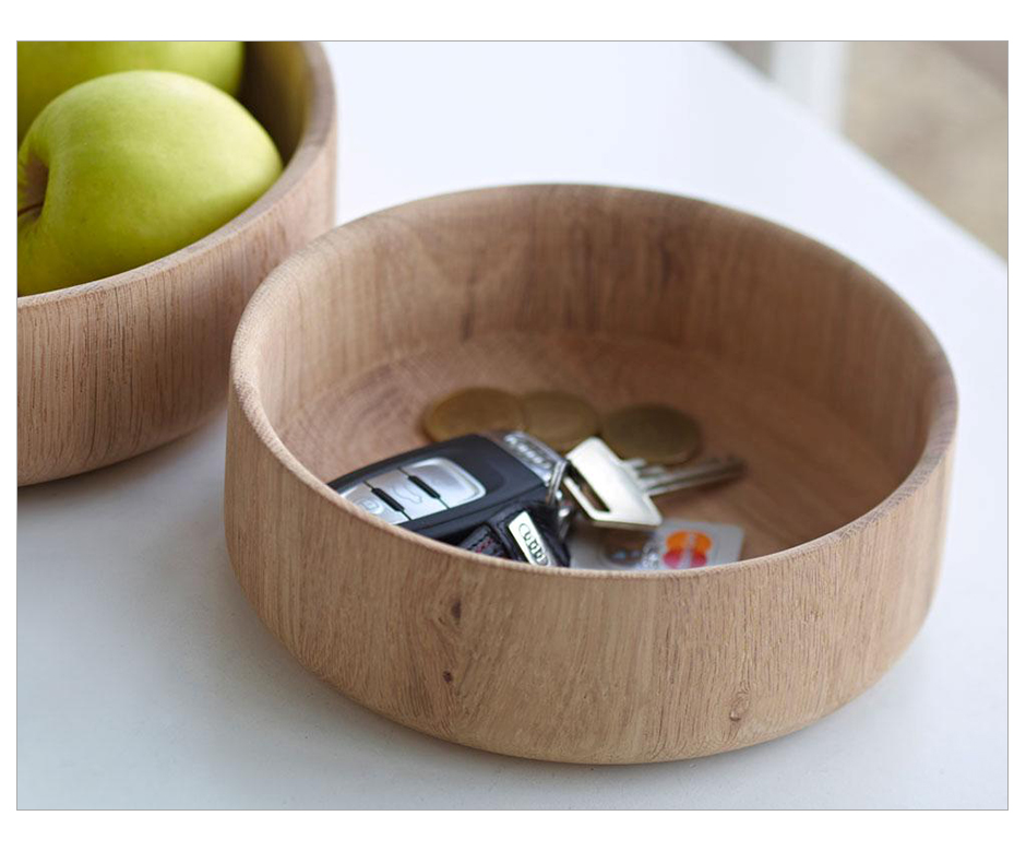 Bowl 6 cm Ø18 cm,oak nuance
