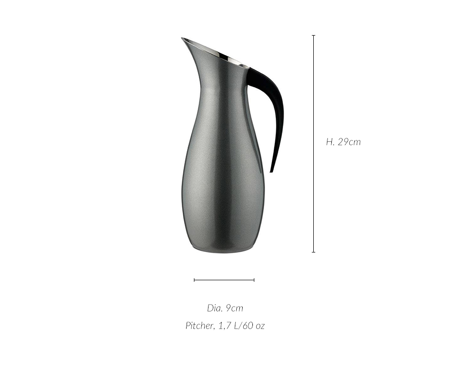 Pitcher 1.7L Grey