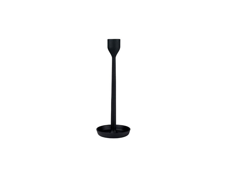 Candlestick Column, Dia.20x55cm, Black, 463129