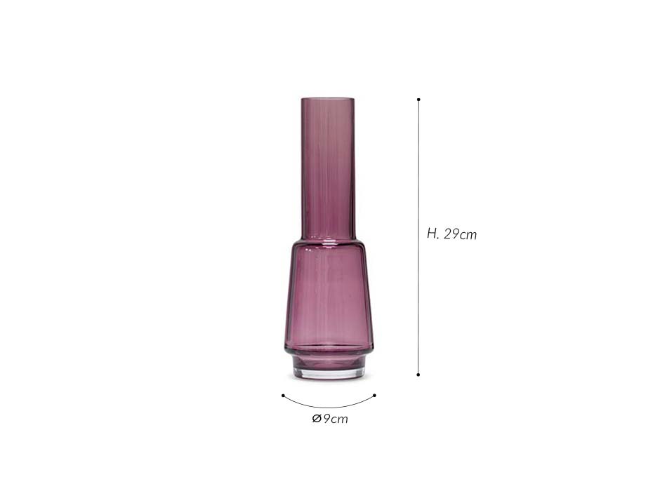 Hurricane S Heather, Purple, Ø9x29cm, RD1072-HE