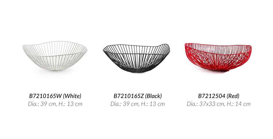 PLATE OVALEL MEO 37X33XH14 RED