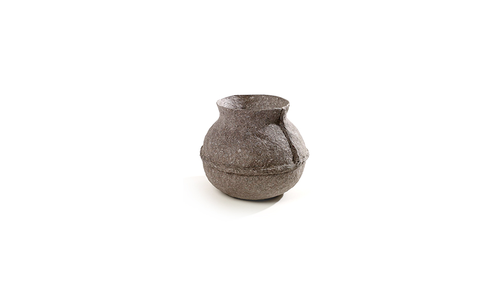 PAPERPULP ROUND POT D14 H12,5