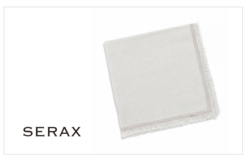 NAPKIN PASCALE 40 X 40 LIGHT GREY