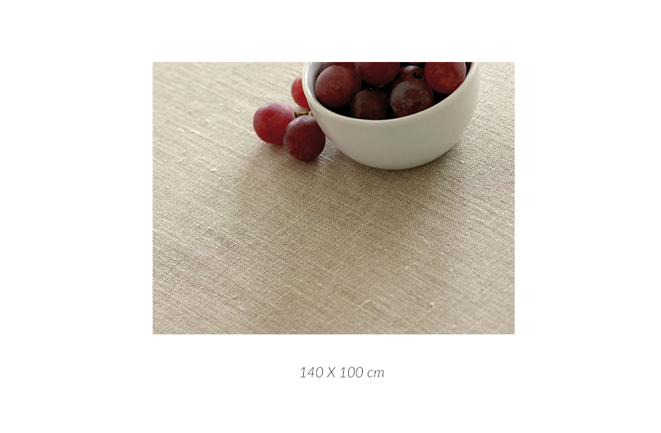 Acrylic-Coated Linen, 140cm, Linen, 700392