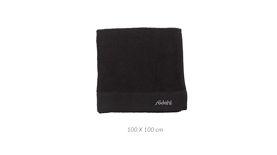 Comfort Towel, 50 x 100cm, Black, 701070