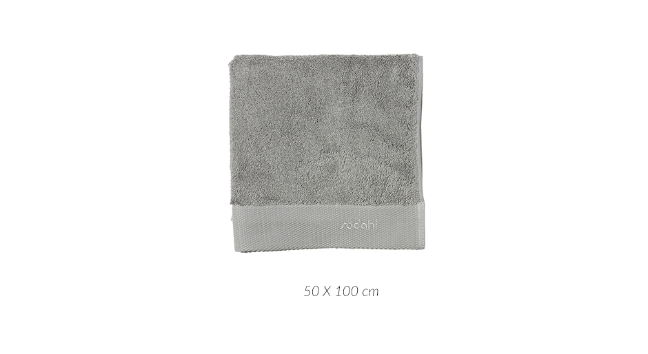 Comfort Towel, 50 x 100cm, Grey, 701132