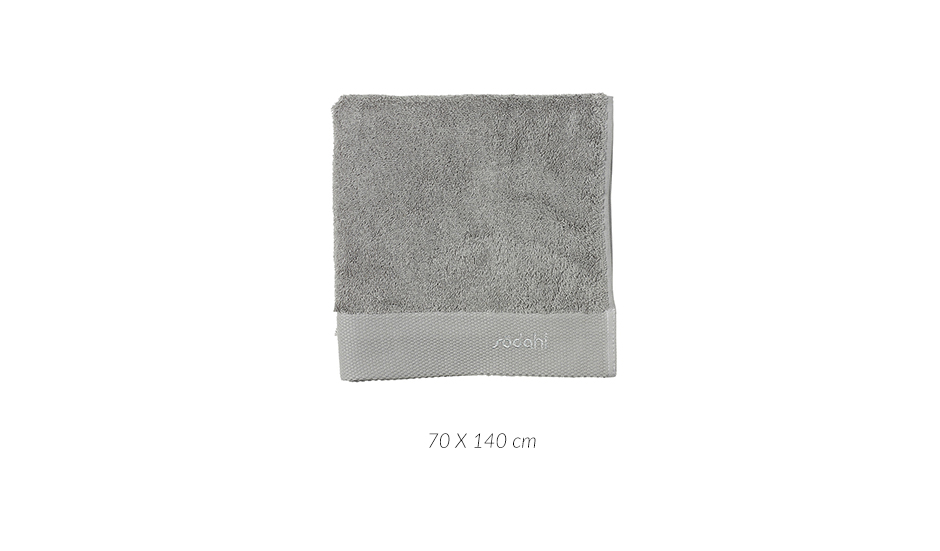 Comfort Towel, 70 x 140cm, Grey, 701133