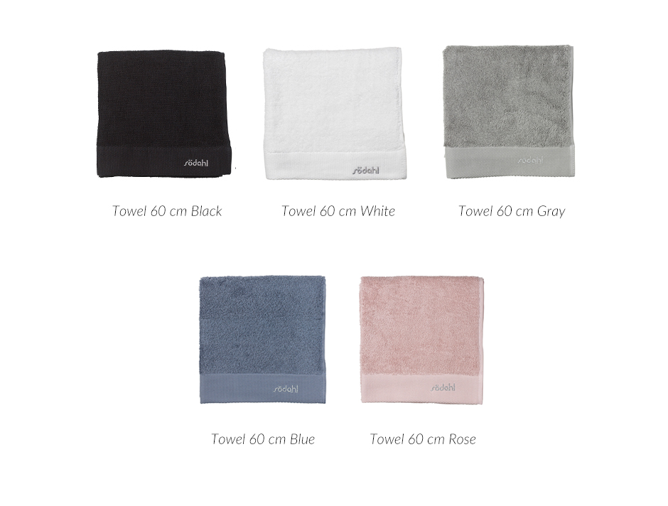 Comfort Towel, 40 x 60cm, Black, 708452