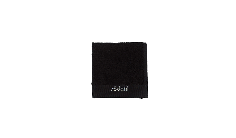 Comfort Washcloth, 30 x 30cm, Black, 709308
