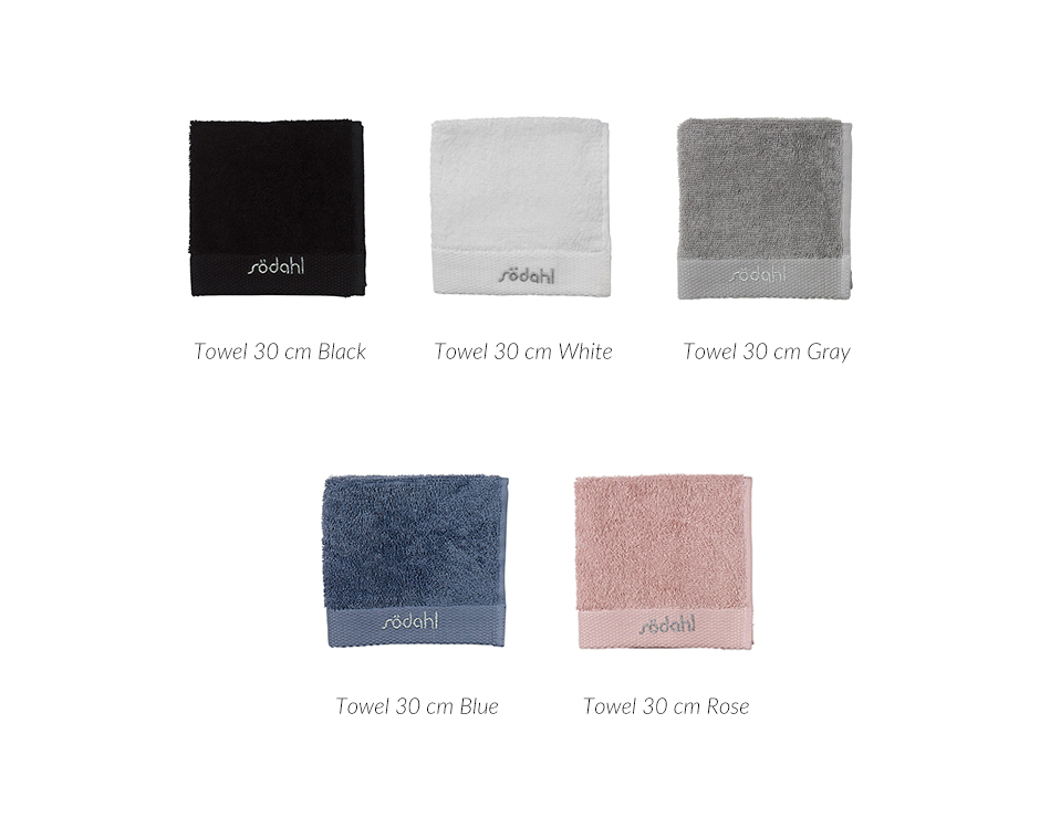 Comfort Washcloth, 30 x 30cm, Black, 709308