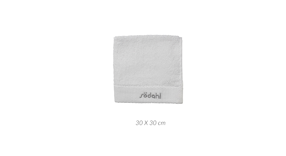Comfort Washcloth, 30 x 30cm, White, 709309