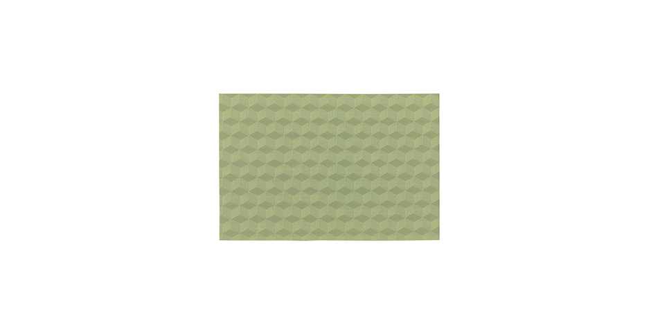 Cubes Placemat, 30 x 45cm, Green, 722651