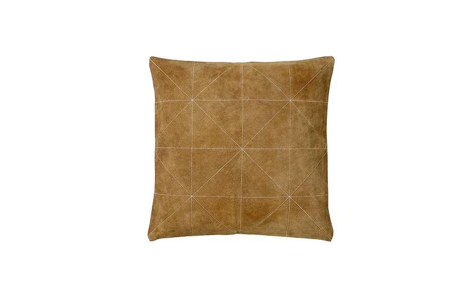 Triangle Cushion, 45 x 45cm, Brown, 722679