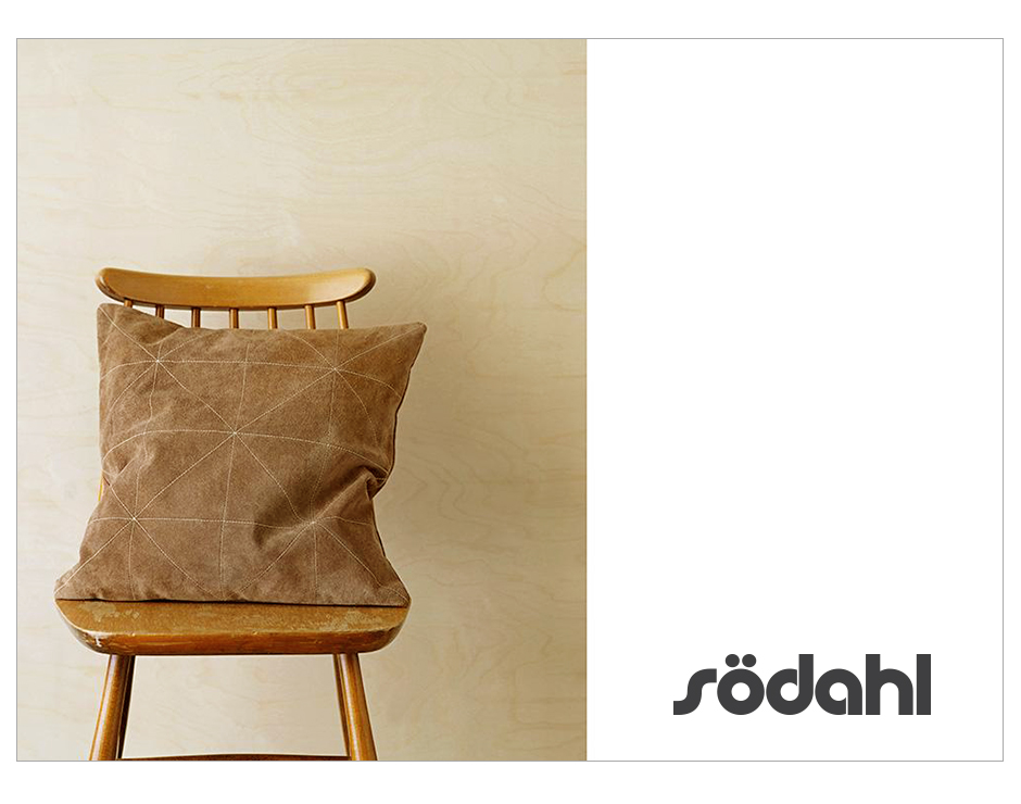 Triangle Cushion, 45 x 45cm, Brown, 722679