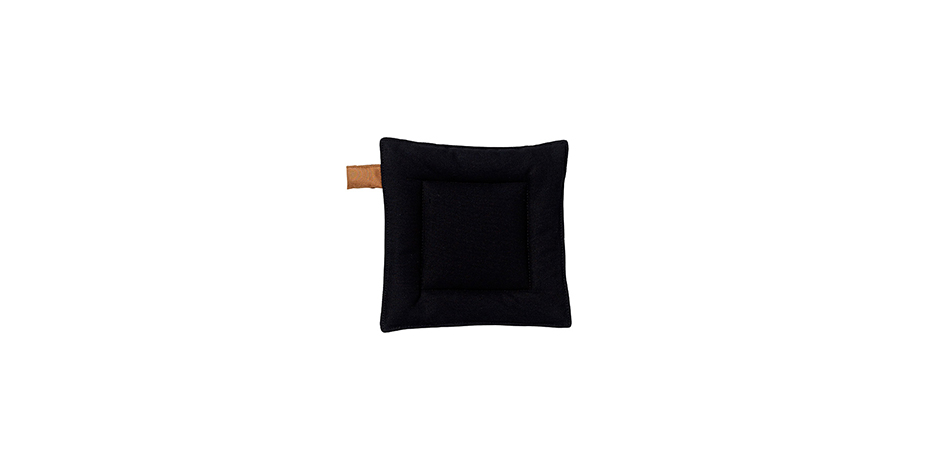 Pot Holders, Set(2pcs), 20 x 20cm, Black, 722747