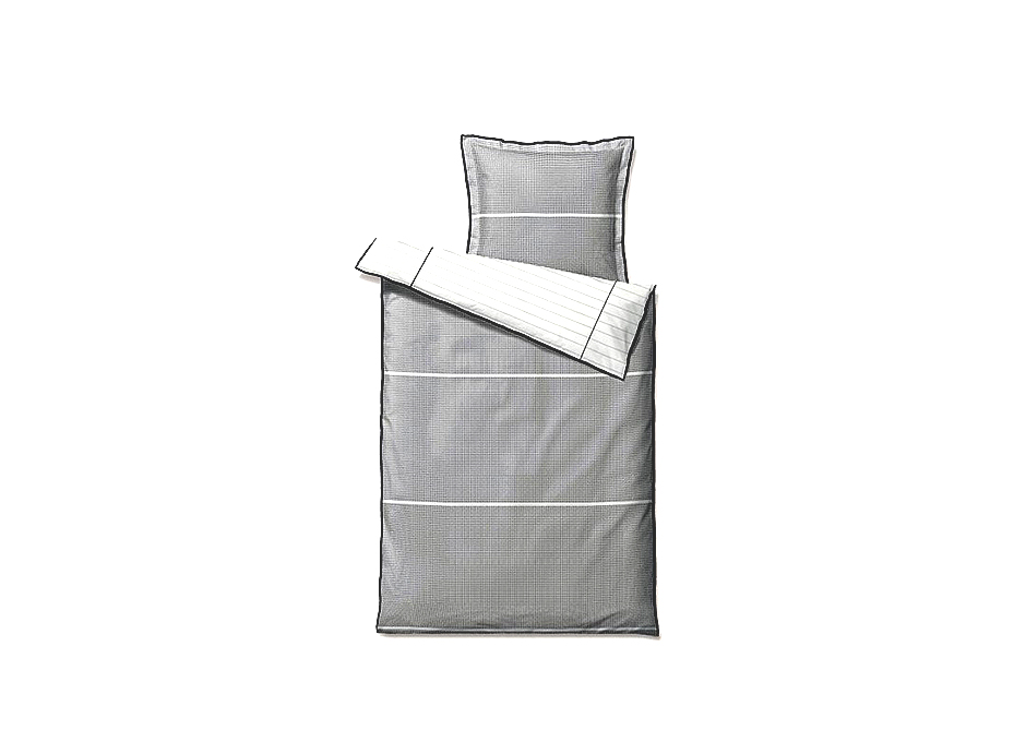Unwritten Bedlinen, 140 x 200cm, Black, 722910